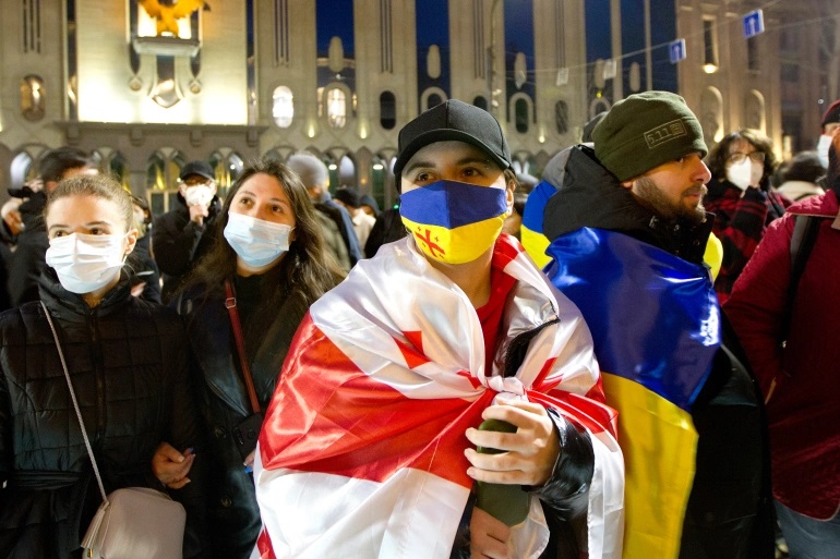 ‘We are not our government’: Georgians slam Ukraine war response